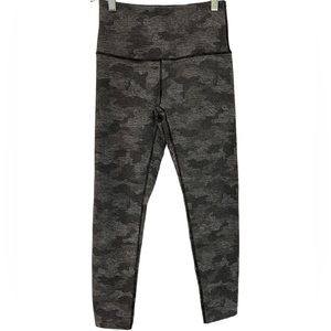 kyodan gray wide waistband camo workout pants